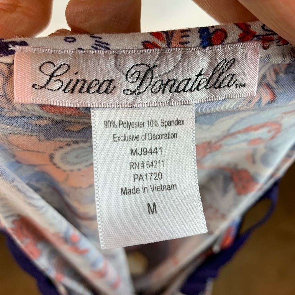 Linea Donatella Top- M - Picture 8 of 9